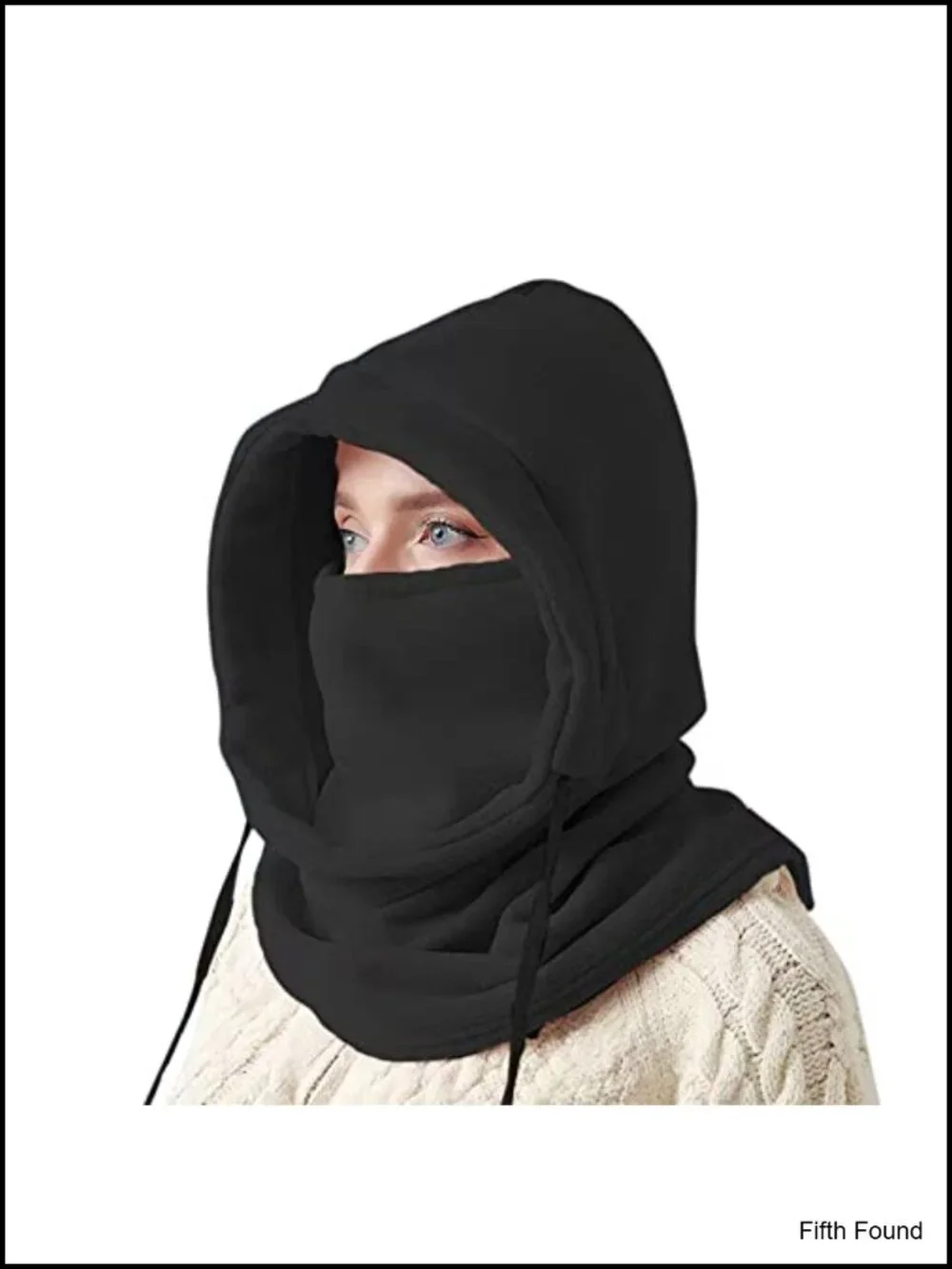 Fleece Balaclava Windproof Winter Face Mask Ski Neck Warmer Unisex Adult